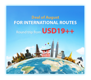 Vietnam Airlines khuyến mãi vé quốc tế khứ hồi 19 USD