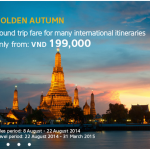 Vietnam Airlines khuyến mãi vé 9 USD