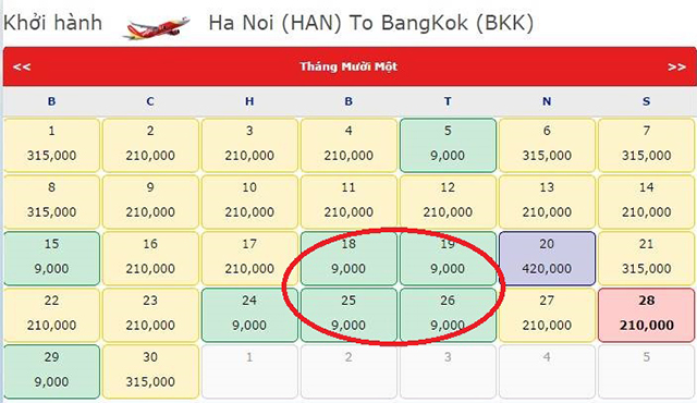 Hình ảnh Vietjet khuyến mãi vé máy bay giá rẻ 9k