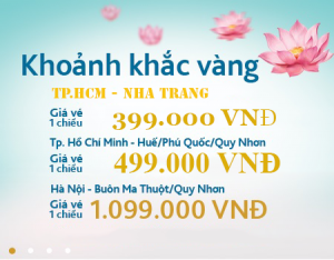 Vietnam Airlines khuyến mãi vé 399.000 khoảnh khắc vàng số 15