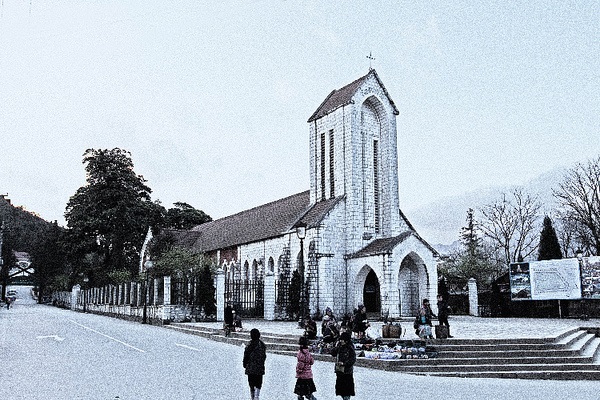 Nhà thờ cổ Sapa