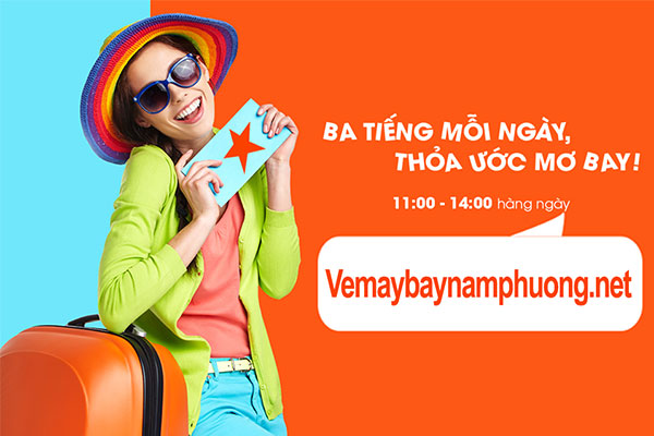 Vé máy bay giá rẻ 11k vi vu Sài Gòn dịp Tết