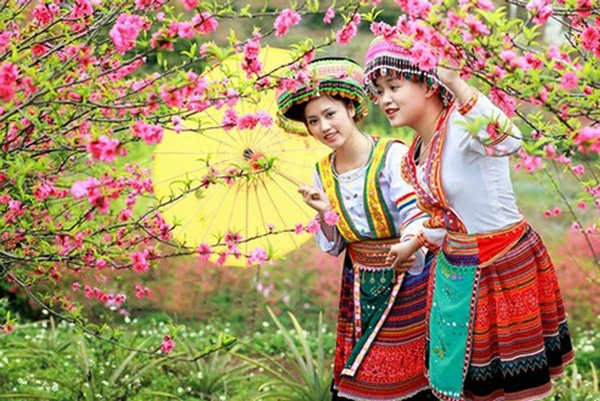 Ngắm sắc xuân dịu dàng ở Sapa
