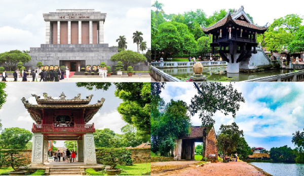 Vào dịp tháng 1, Hà Nội thu hút đông đảo du khách đến tham quan khám phá